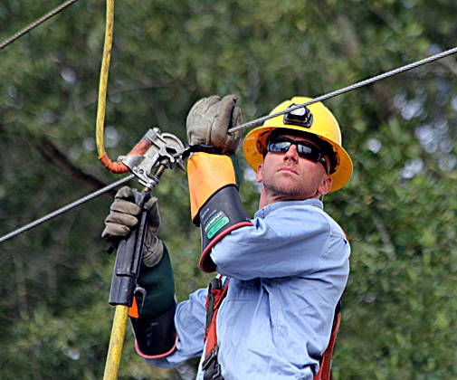 Ice Storm Outage Repair